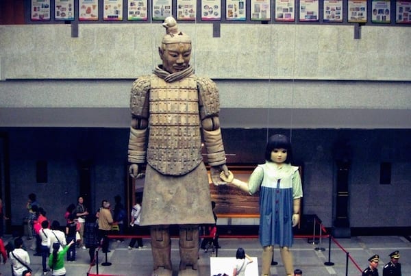 Warrior and the Girl performance by Poetic Kinetics in Beijing, China