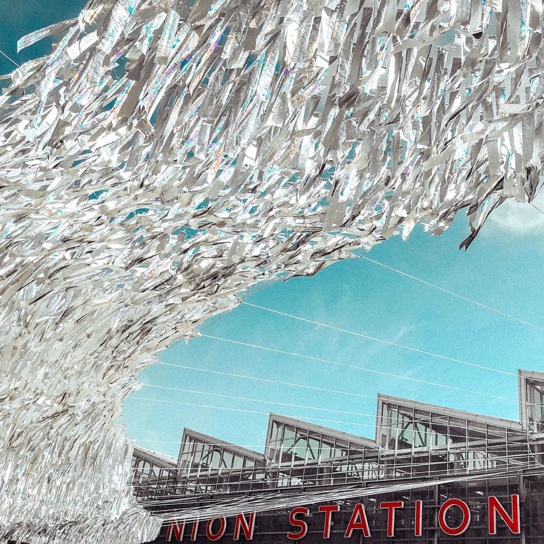 Reflecting Motion kinetic installation by Poetic Kinetics