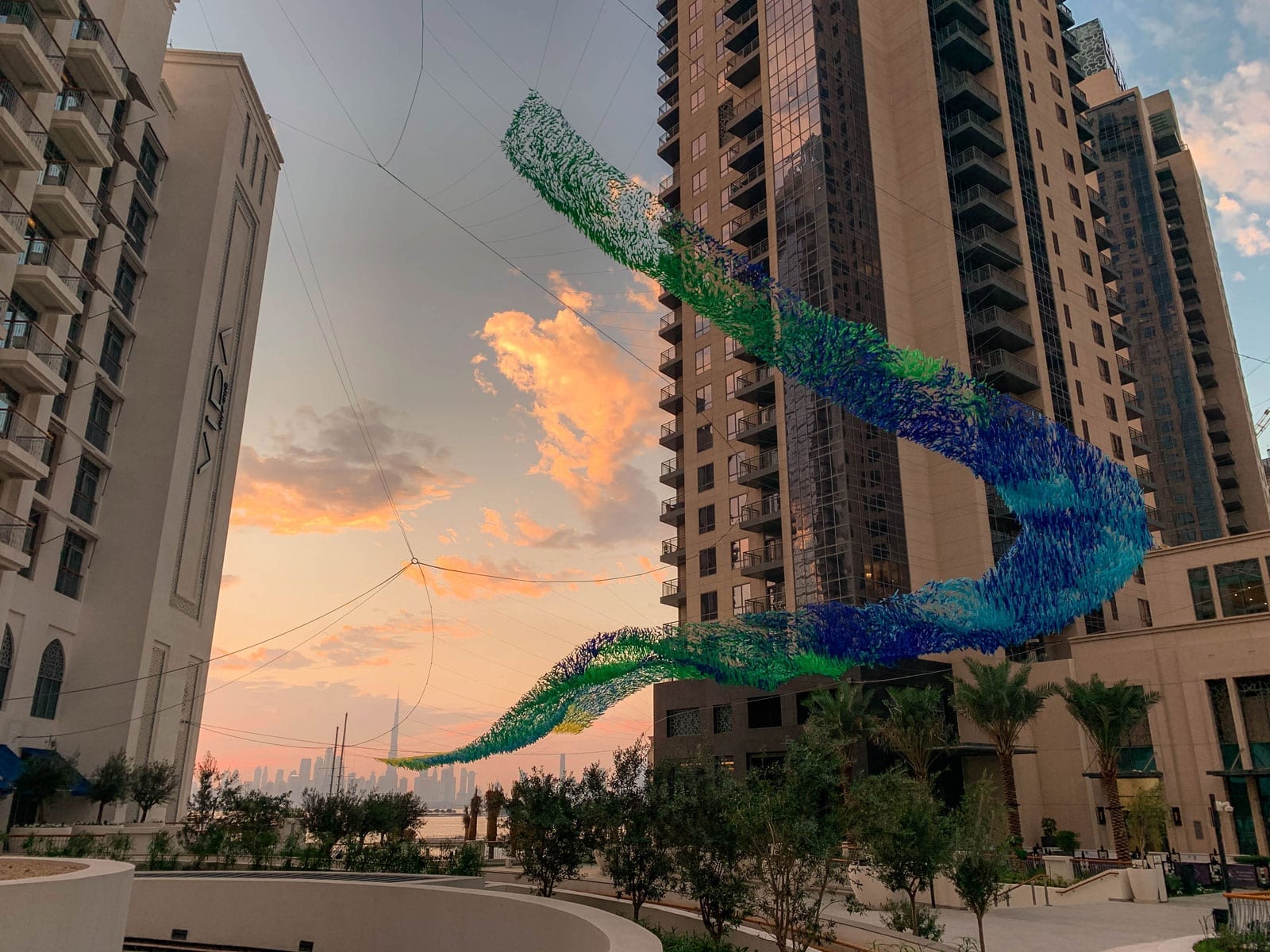Skyline Stream — detail 3 — Poetic Kinetics