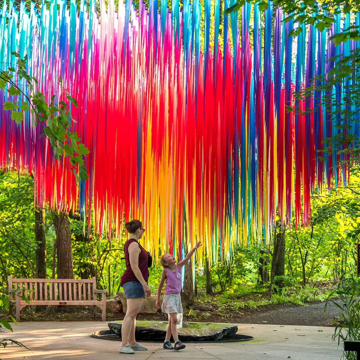 Flora in Flight at New England Botanic Garden