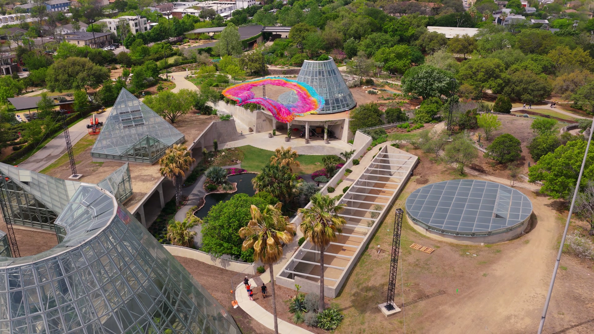 Flora Borealis at the San Antonio Botanical Garden